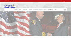 Desktop Screenshot of chesapeakesheriff.com